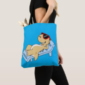 Tote Bag Illustration D'Un Tyrannosaurus Rex Bain De Soleil (De près)