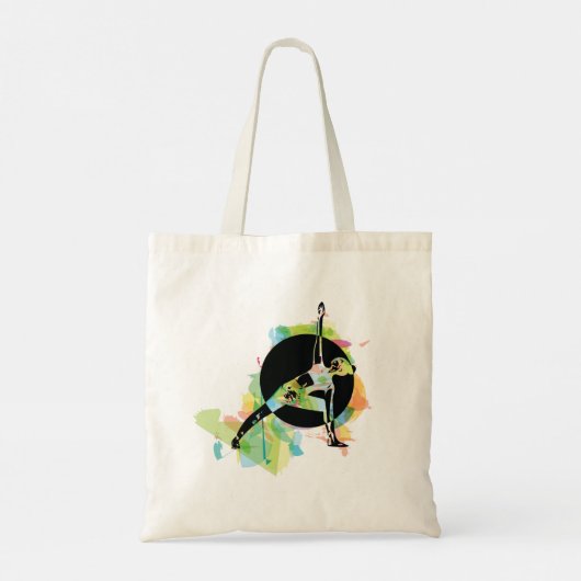 Tote Bag Illustration d'une femme (Dos)