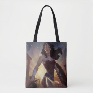 Tote Bag Illustration d'une femme en crise infinie