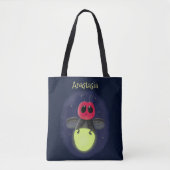 Tote Bag Illustration d'une luciole à éclair mignon (Devant)
