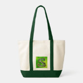 Tote Bag Illustration d'une rivière "s" (Dos)