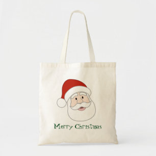 Tote Bag Illustration et texte du père noël