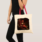Tote Bag Illustration flash de crise infinie (Devant (produit))