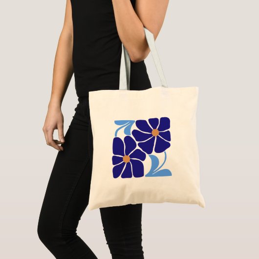 Tote Bag Illustration florale (Devant (produit))