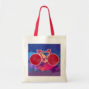 Tote Bag illustration graphique de urban bike_art