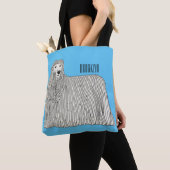 Tote Bag Illustration Komondor pour chien (De près)