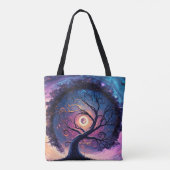 Tote Bag Illustration magique après minuit (Dos)