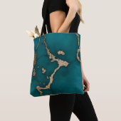 Tote Bag Illustration marbre Abstrait Cute (De près)