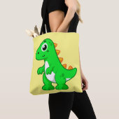 Tote Bag Illustration Mignonne Du Tyrannosaurus Rex. (De près)