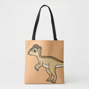 Tote Bag Illustration Mignonne D'Un Pachycéphalosaure Dinos