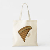 Tote Bag Illustration Pan flûte / panpipes (Dos)