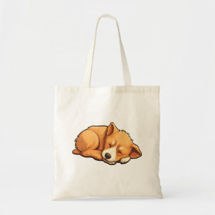 Tote Bag Illustration pour chien de dessin