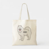 Tote Bag Illustration Samoyed dog (Dos)