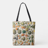 Tote Bag Illustration scientifique végétale des fruits (Dos)