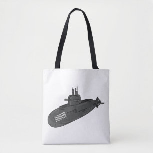 Tote Bag Illustration sous-marine