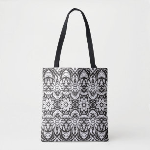 Tote Bag Illustration tribale inspirée 2 de style