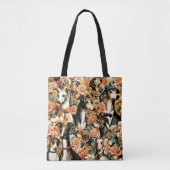 Tote Bag Illustration vintage de Greyhound (Devant)