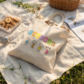 Tote Bag Illustrations de crayon mignon pour enseignant de