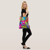 Tote Bag Illustrations florales (Sur le modèle)