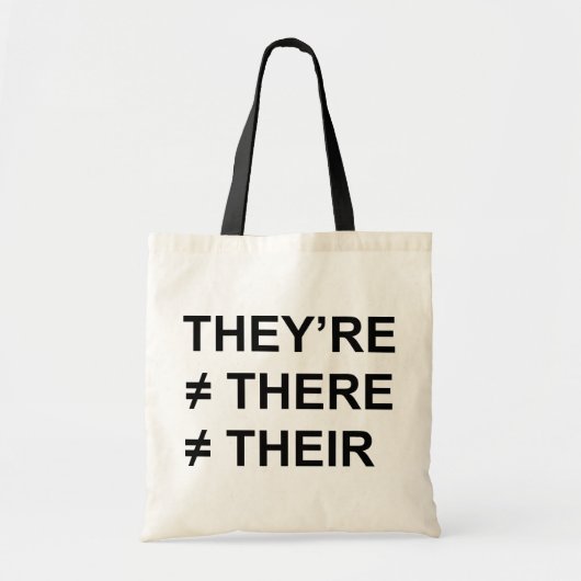 Tote Bag Ils ne sont pas là (Devant)