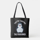 Tote Bag Ils sont en train de dévorer les pingouins ! ! (Dos)