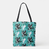 Tote Bag Ilu vintage qualitatif motif Abstrait (Dos)