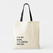 Tote Bag I'm Limited Edition Library Book Fourre-tout (Dos)