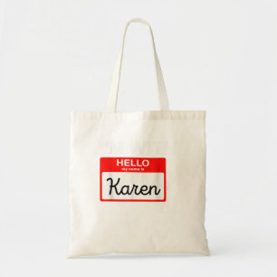 Tote Bag I'm With Karen Halloween 2020 Costume F