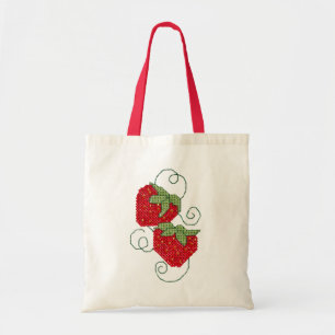 Tote Bag Image croisée des fraises