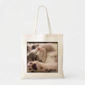 Tote Bag Image de chat de gros plan adorable (Devant)