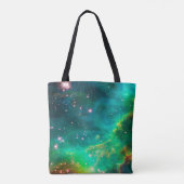 Tote Bag Image de galaxie de groupe d'étoile de nébuleuse (Dos)