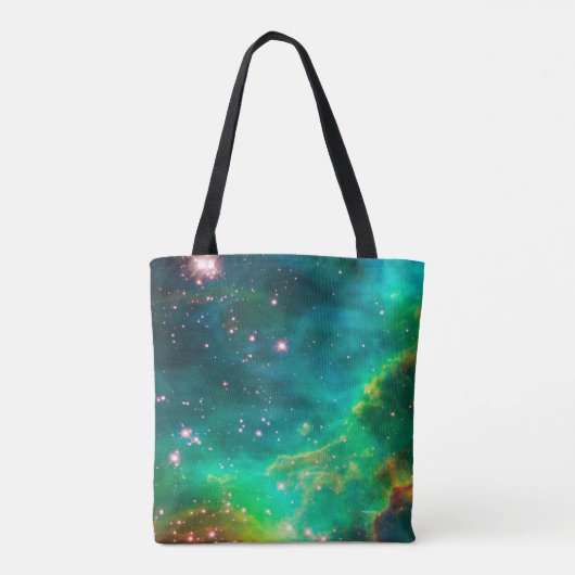 Tote Bag Image de galaxie de groupe d'étoile de nébuleuse (Dos)