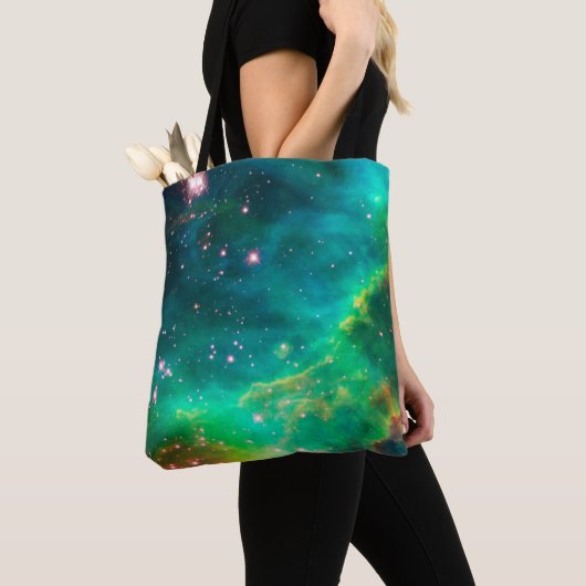 Tote Bag Image de galaxie de groupe d'étoile de nébuleuse (De près)
