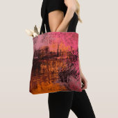 Tote Bag Image d'illustration 2d de l'art arrière - plan Ab (De près)