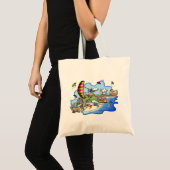 Tote bag image du site de parapente de Roquebrune (Devant (produit))