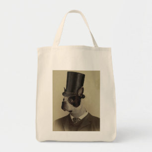 Tote Bag Image d'un terrier pimpant de Boston