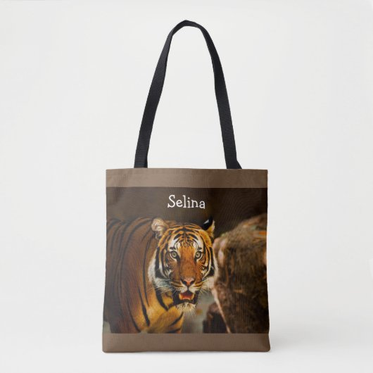 Tote Bag Image Extraordinaire du tigre (Devant)