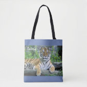 Tote Bag Image Extraordinaire du tigre (Devant)