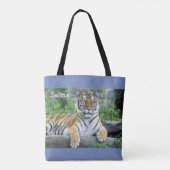 Tote Bag Image Extraordinaire du tigre (Dos)