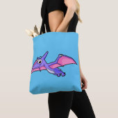 Tote Bag Image Mignonne D'Un Ptérodactyle Volant. (De près)