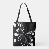 Tote Bag Image papillon stylisée (Dos)