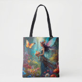 Tote Bag Imaginaire Beau Jardin Fairy (Devant)