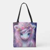 Tote Bag Imaginaire bébé adorable Unicorne (Dos)