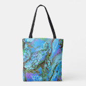 Tote Bag Imaginaire bleu Fourre-tout (Dos)