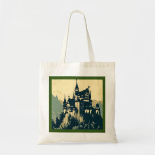 Tote Bag Imaginaire Château médiéval - Décor 1