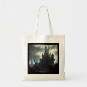 Tote Bag Imaginaire Château Paysage effrayant 2