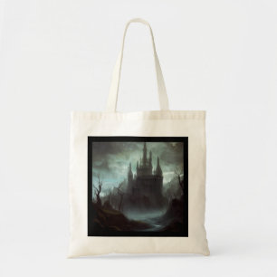 Tote Bag Imaginaire Château Paysage effrayant 3