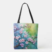 Tote Bag Imaginaire coloré Sakura Fourre-tout (Dos)