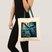 Tote Bag Imaginaire Cute Chameleon Comme Giraffe (Devant (produit))