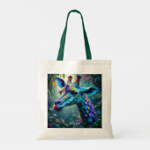 Tote Bag Imaginaire Cute Chameleon Comme Giraffe (Dos)